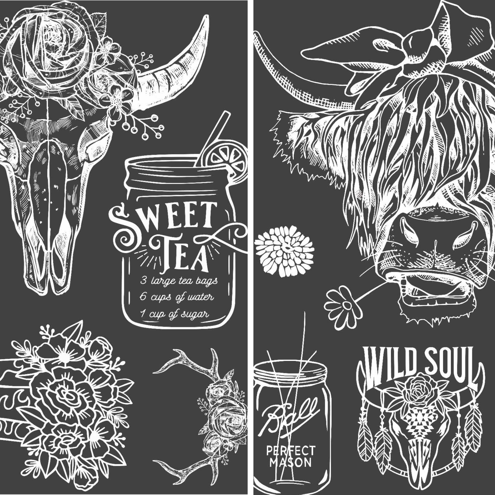 Country Stencil Bundle