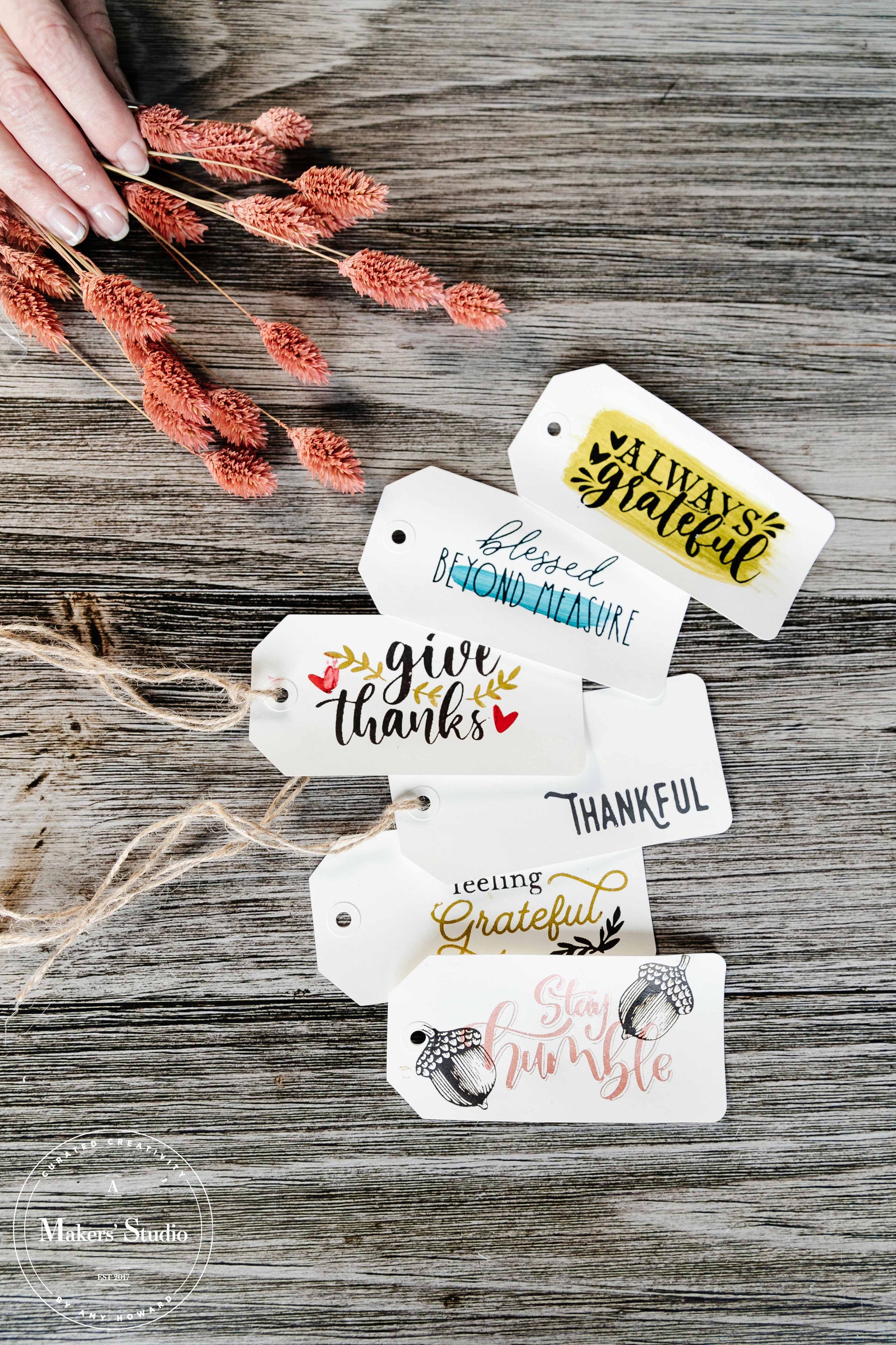 Grateful Quotes - Mesh Stencil 8.5x11