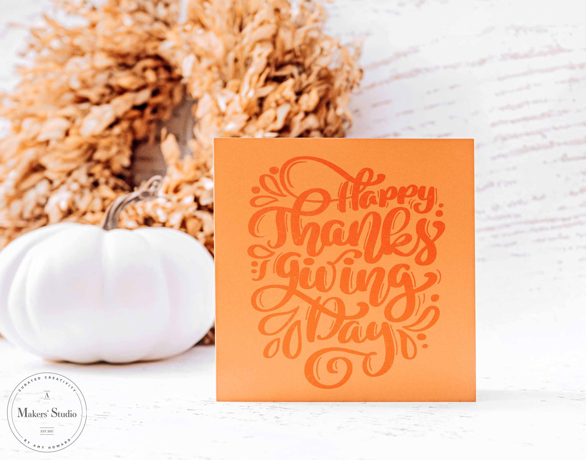 Mini Thanks - Mesh Stencil 5.5x12