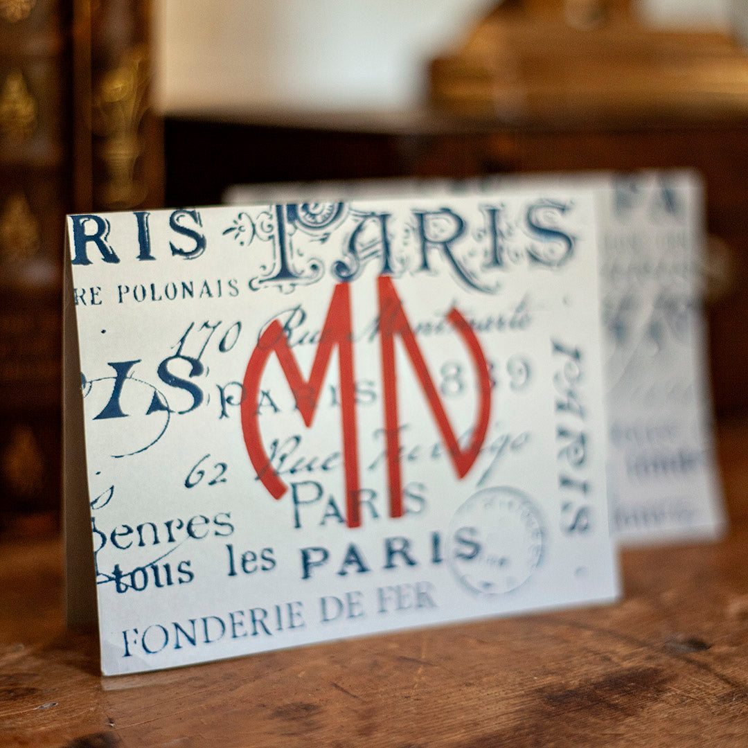 Paris Font - Mesh Stencil 8.5x11