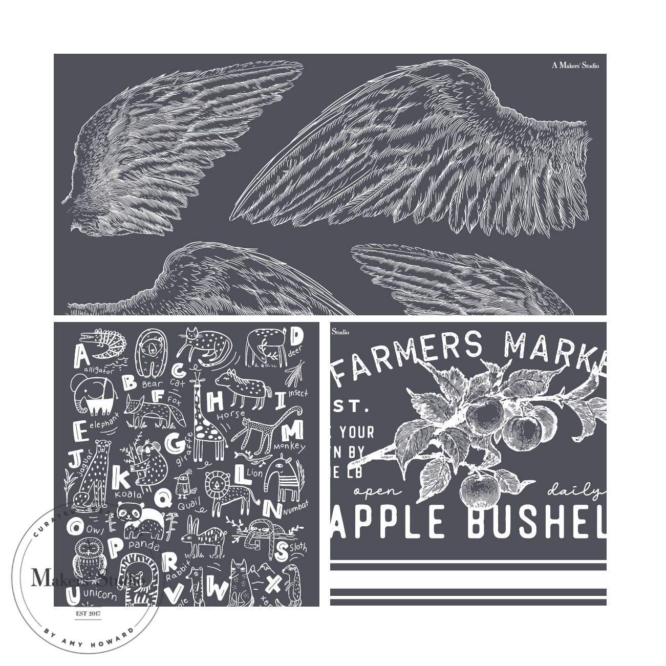 Nursery Stencil Bundle