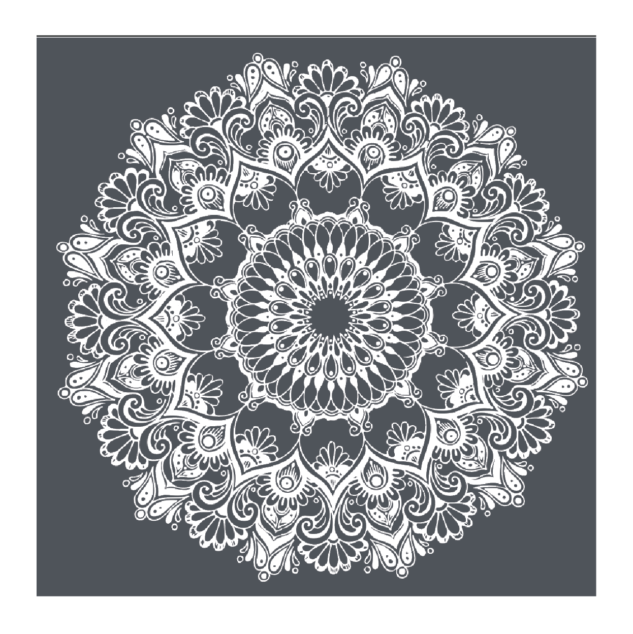 Mandala - Mesh Stencil 12x12