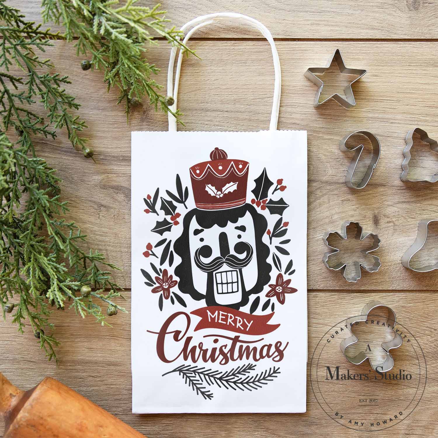 Vintage Christmas Stencil Bundle