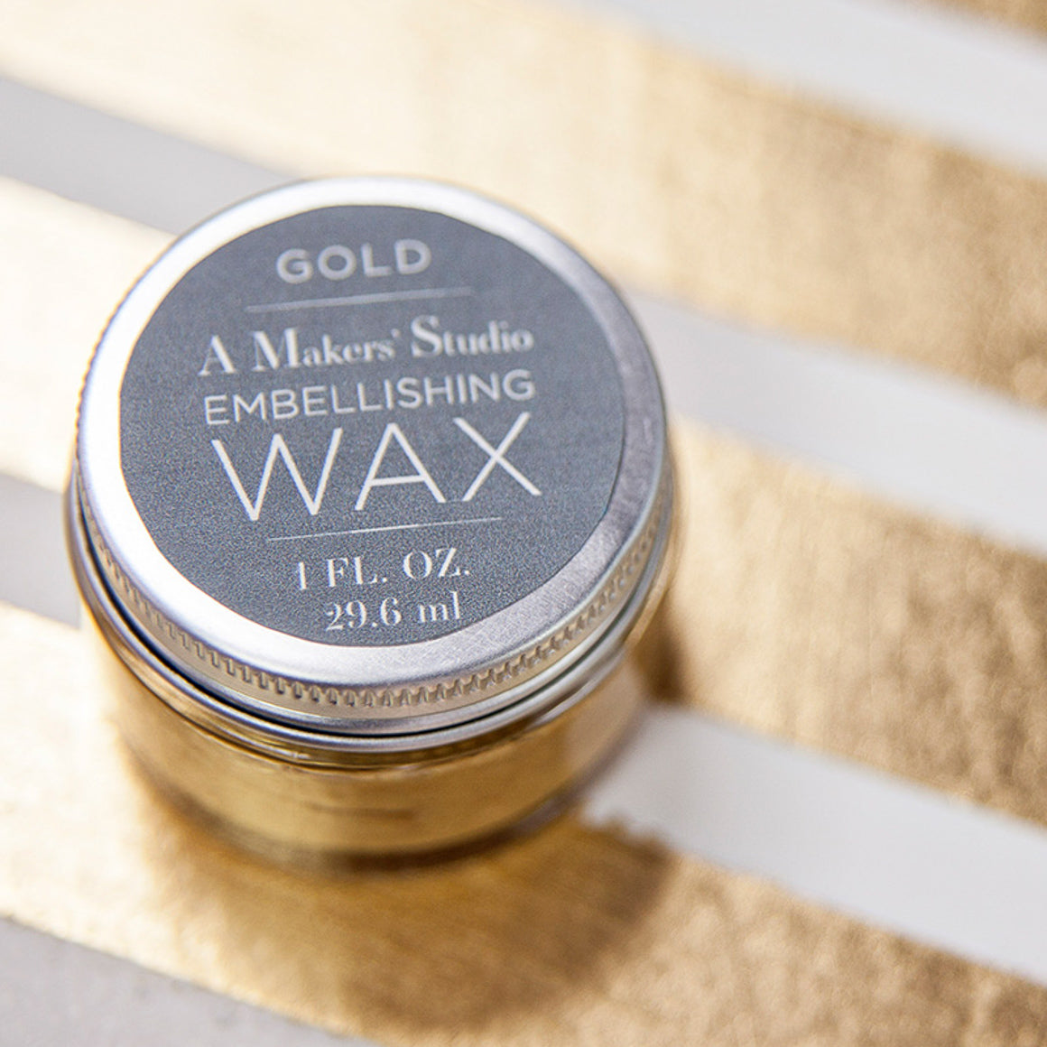 Gold Embellishing Wax - 1 oz.